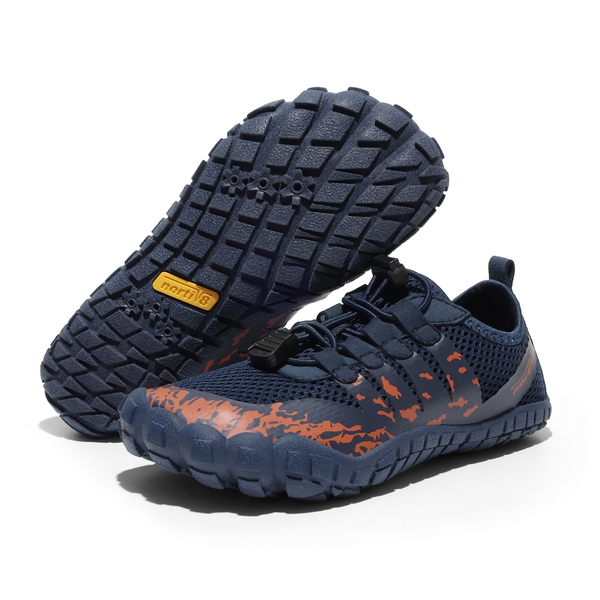 Boys & Girls Lace Up Water Shoes - DARK BLUE - 4